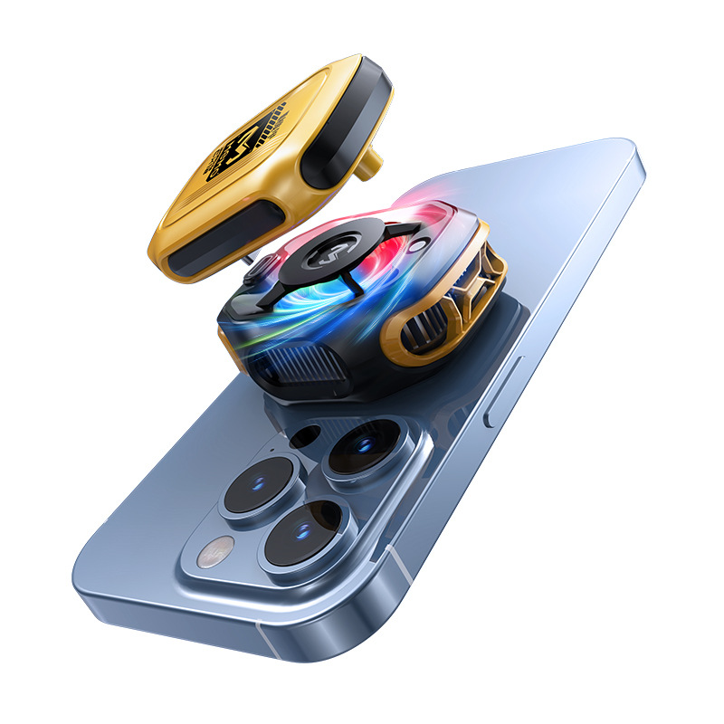 2025 New CX12 Phone Cooler AI Smart Temperature Control Semiconductor Cooling External Battery