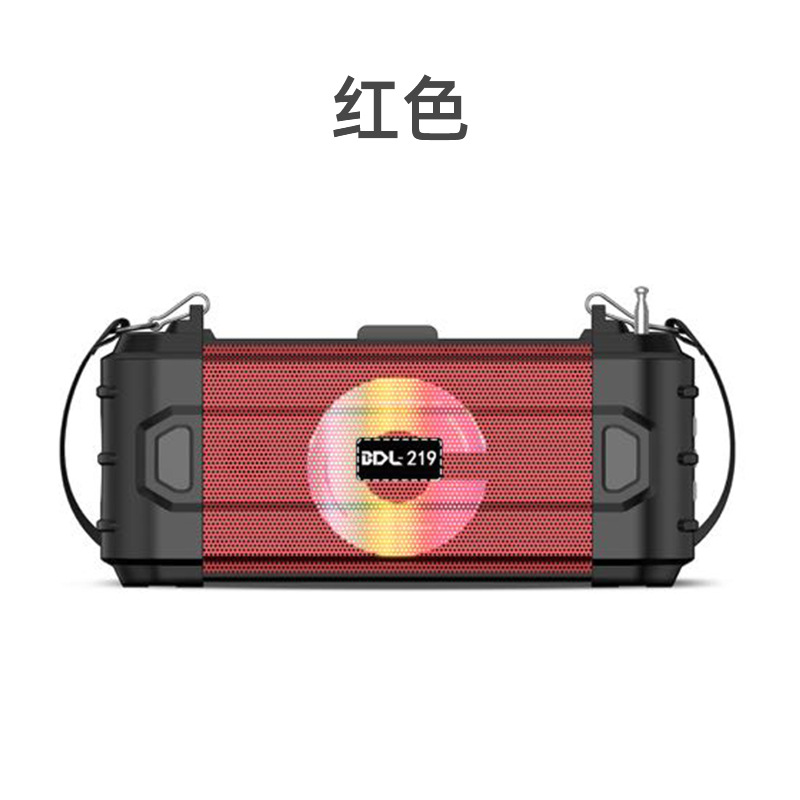 BDL-219 Bluetooth Speaker Loud Volume Outdoor Solar Radio Desktop Flashlight Wireless Speaker