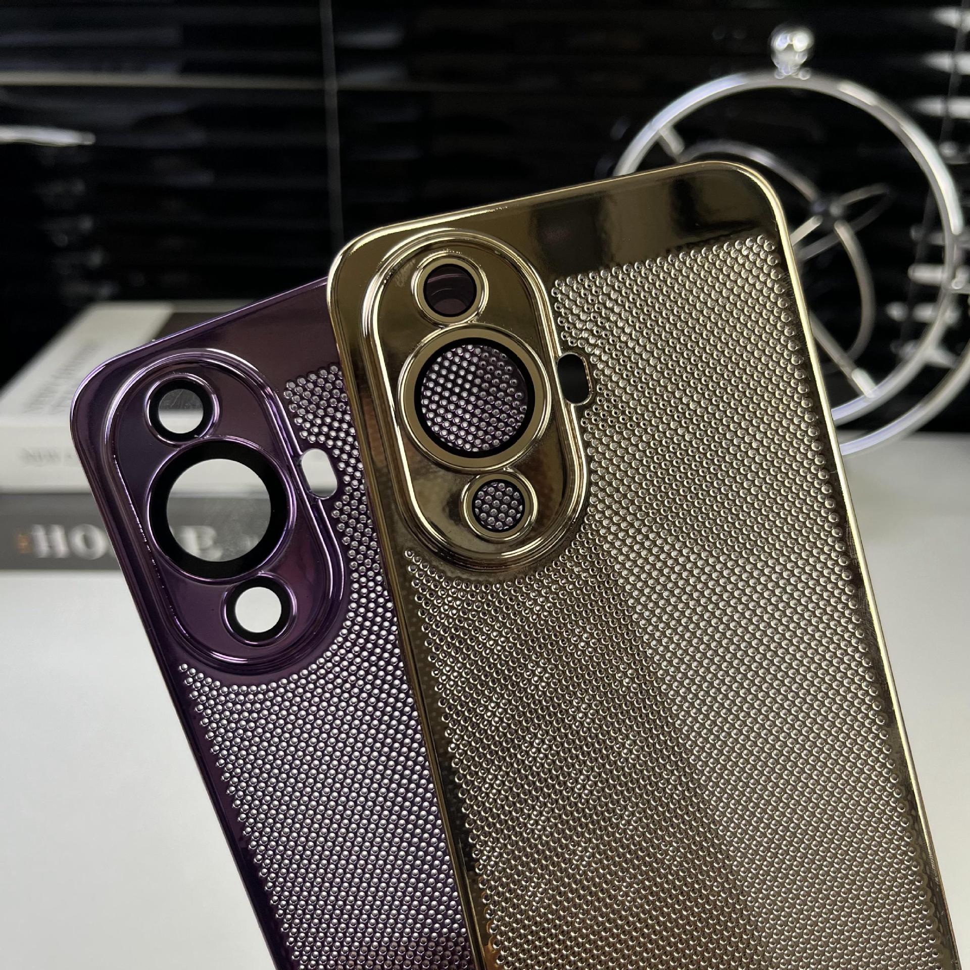 Heat Dissipation Breathable For VIVO X90P/x80p Phone Case OPPO Reno9pro Electroplated Anti-Drop Protective Case
