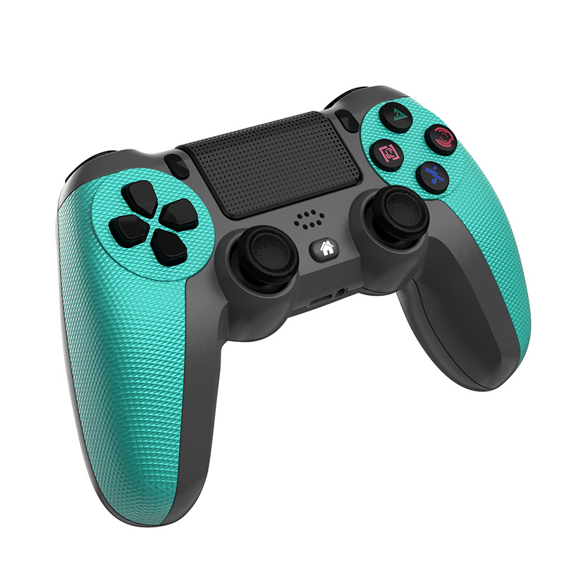 Private Mold P4 Six-Axis with Light Bar Gyroscope Dual Vibration Bluetooth Game Controller P4 Pro Wireless Game Controller