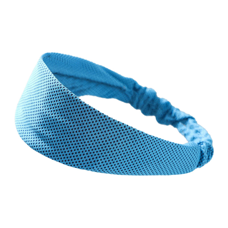 Sports headband, fitness headband, summer sweat-absorbing, sweat-wicking, breathable, for basketball, running, yoga, unisex