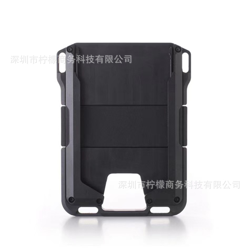 Direct Sale Metal Wallet Metal RFID Card Holder Card Sleeve Anti-theft Aluminum Alloy Credit Card Clip Bank Card
