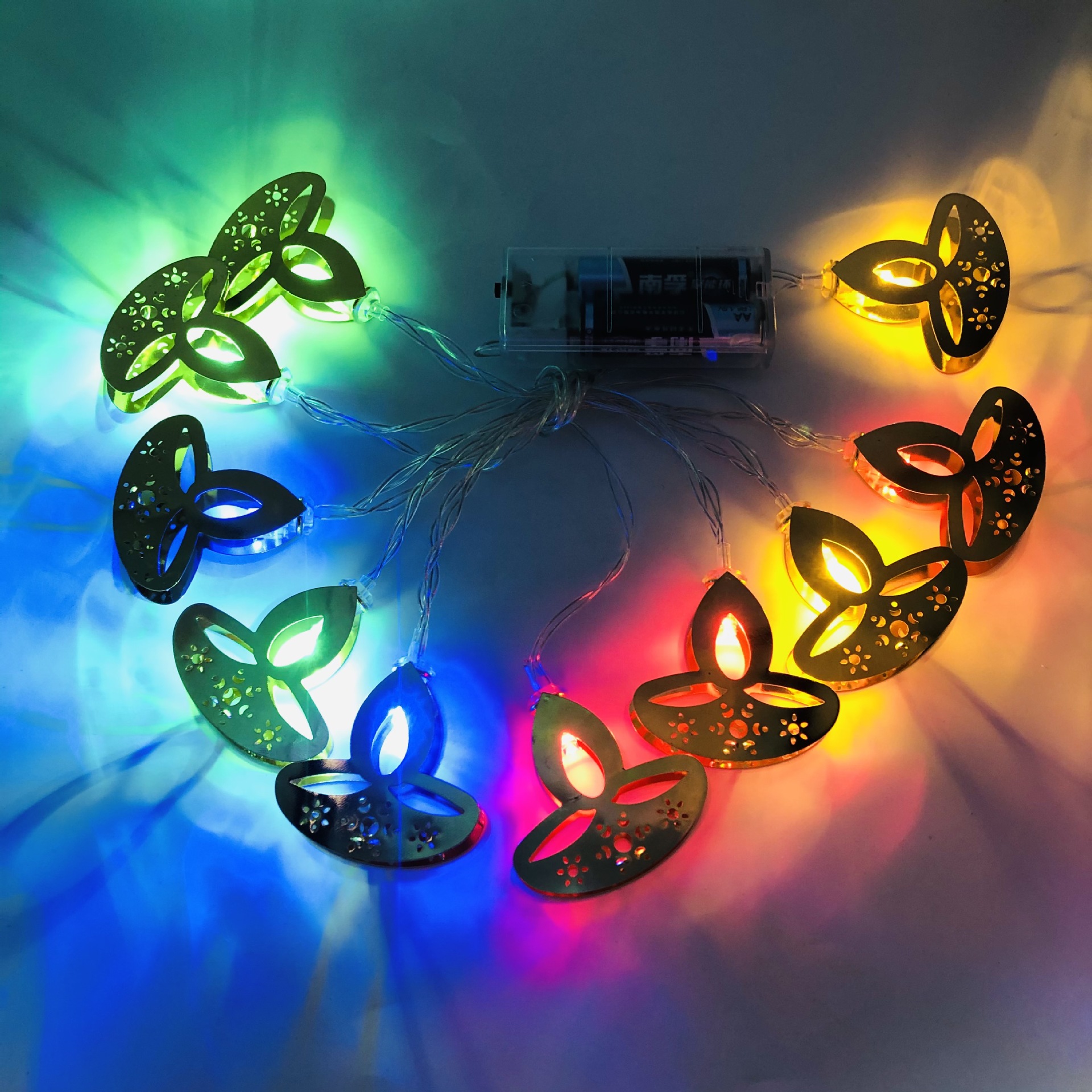 New Indian Diwali Light String LED Festival of Lights Decorative Light String Om Symbol Diwali