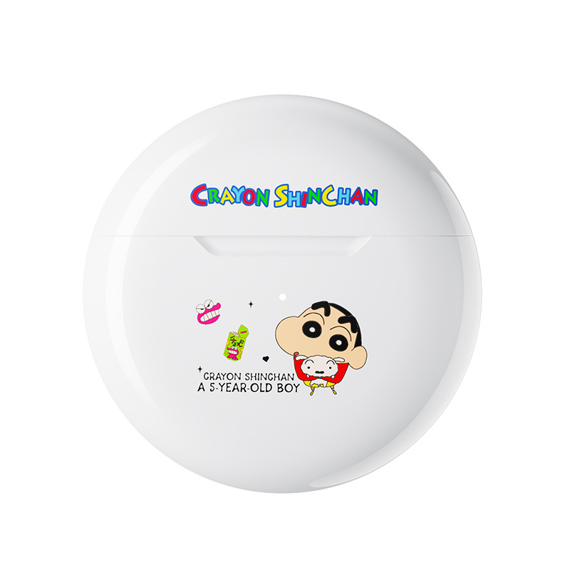 Crayon Shin-chan J6 Bluetooth Earphones New In-Ear Cartoon Cute Noise Cancelling Super Long Battery Life Sports Wireless Earphones