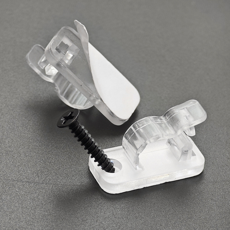 Hole Fixing Clip Wire Fixing Clip Self-Adhesive Cable Clip Desktop Cable Management Wire Organizer