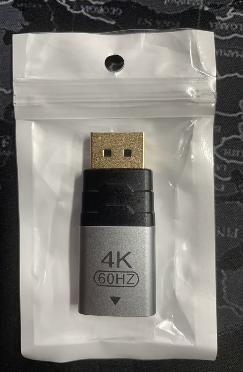 Large DP to HDMI 4K HD adapter desktop computer laptop connect monitor screen projection adapter male to female