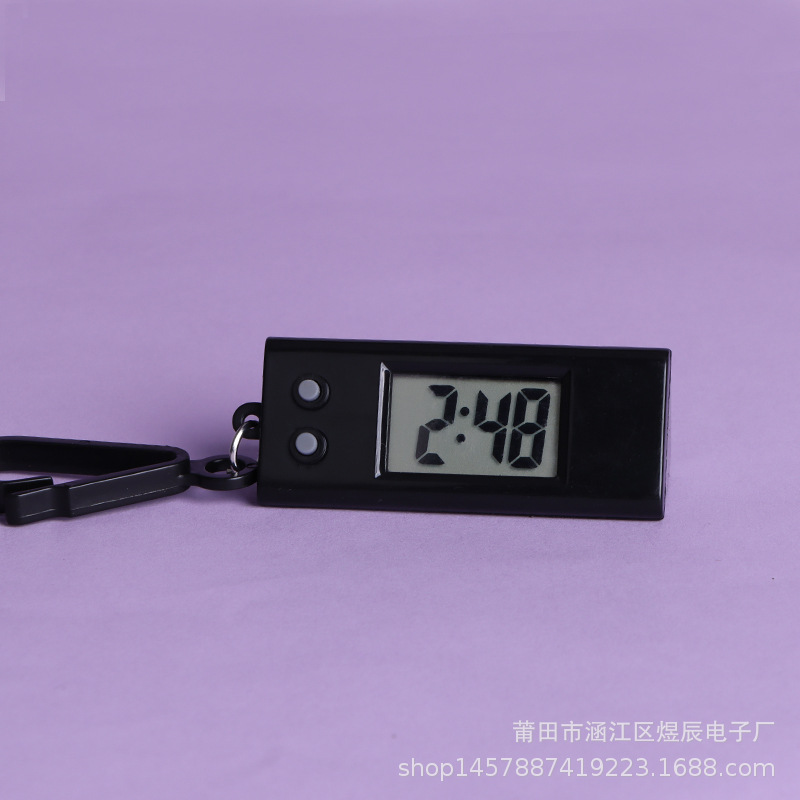Student Exam Electronic Watch Men's and Women's Gift Small Hanging Watch Electronic Watch Keychain Backpack Hanging Watch Electronic Watch