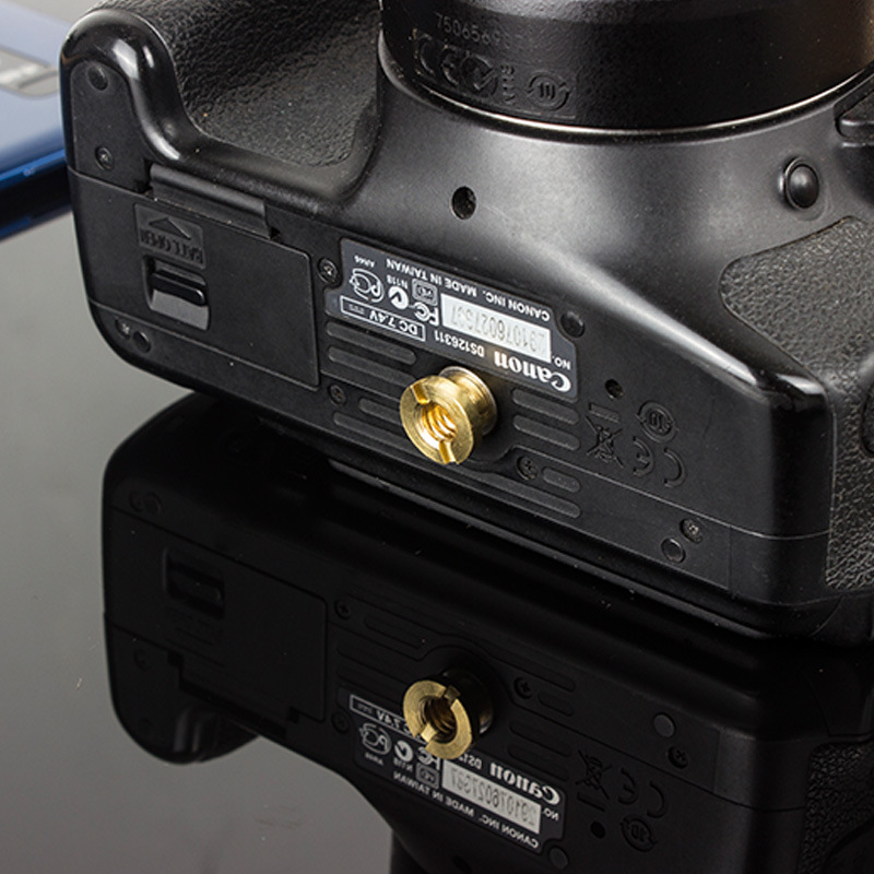 Tengdafei 1/4 thread camera leather case stainless steel screw connecting camera brass screw connecting tripod base