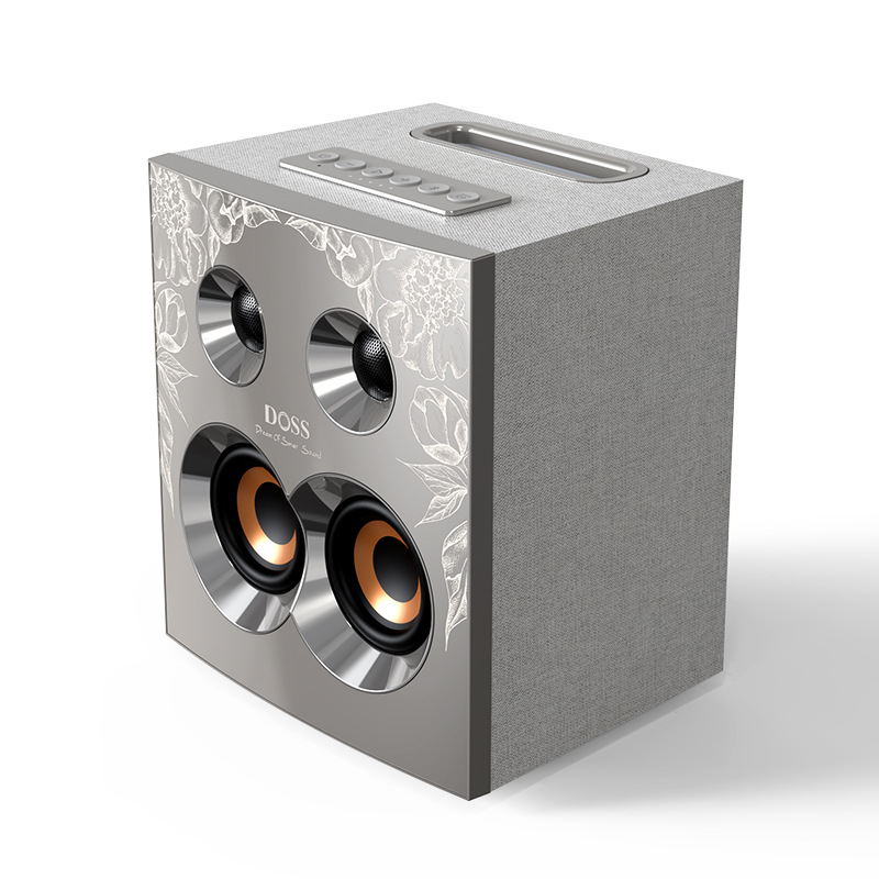DOSS SoundBox H300 Leyan Upgraded Version Panoramic Sound HIFI Bluetooth Speaker Home Desktop Audio