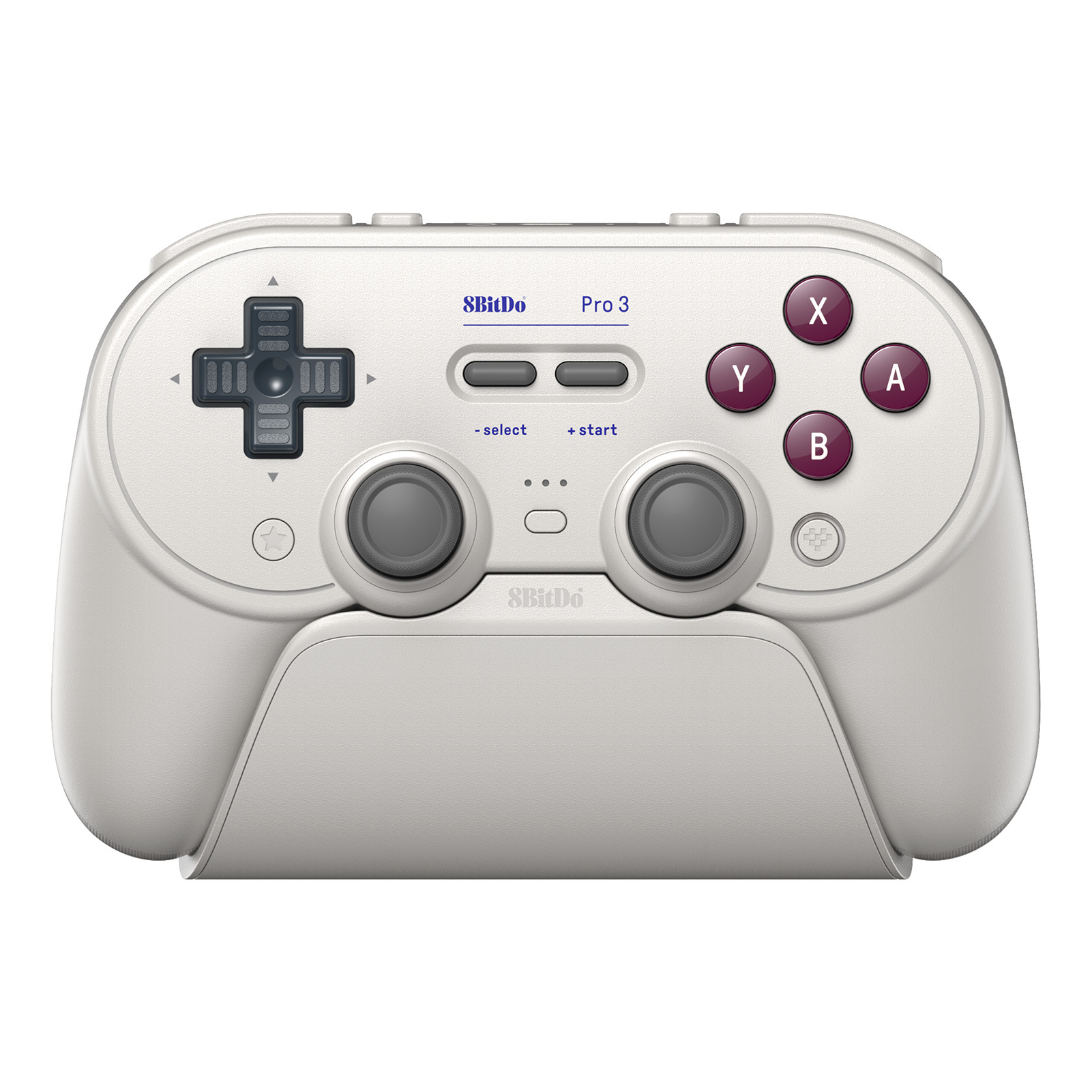 8Bitdo Pro 3 Wireless Bluetooth Grip Controller TMR Joystick Switch 2/PC/Steam Android