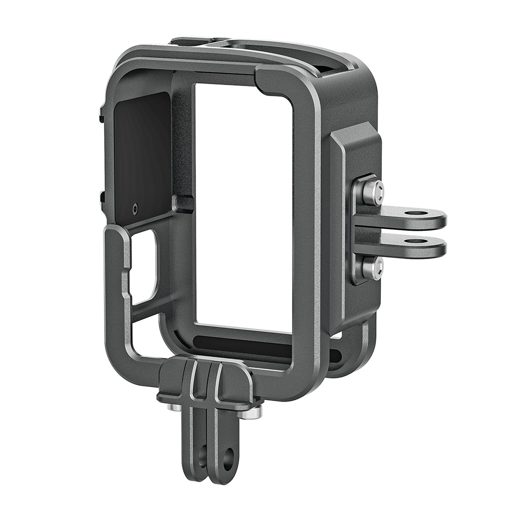 TELESIN Metal Cage for GoPro 12/11/10/9 Camera Horizontal and Vertical Shooting Protective Frame