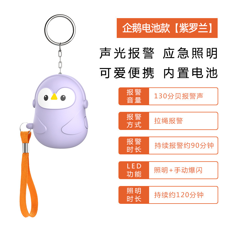 New Anti-wolf Device for Women Self-defense Children Students Elderly Emergency Caller Cute Keychain