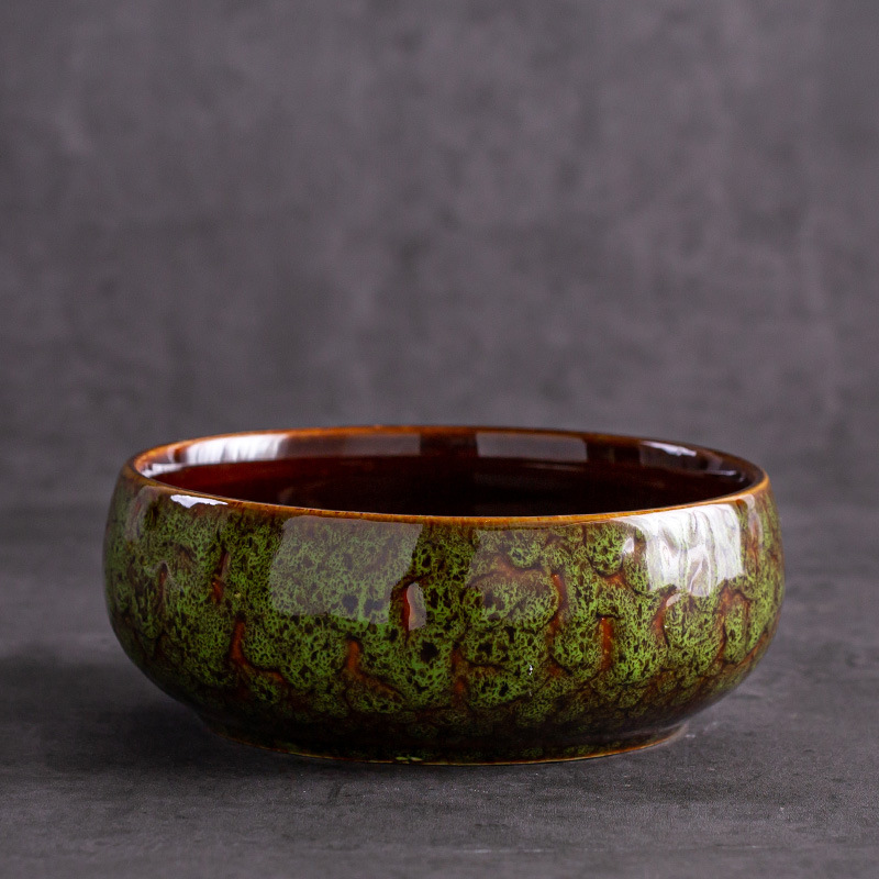 （窑变绿）茶洗（16.5*6.5cm） · 默认项