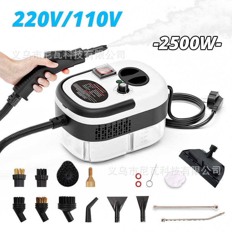 220V European Standard US Standard Russia Small High Pressure Cleaning Machine Handheld Instant High Temperature Steam Cleaning Machine