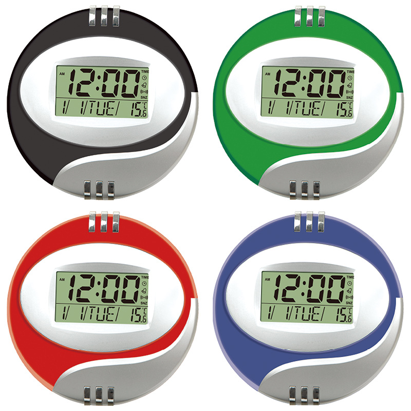 Large screen digital display kitchen living room bedroom hanging clock modern silent hanging clock electronic clock
