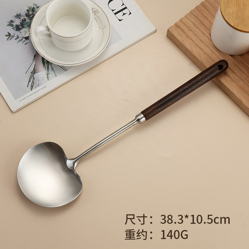 304胡桃木蘑菇铲大号
