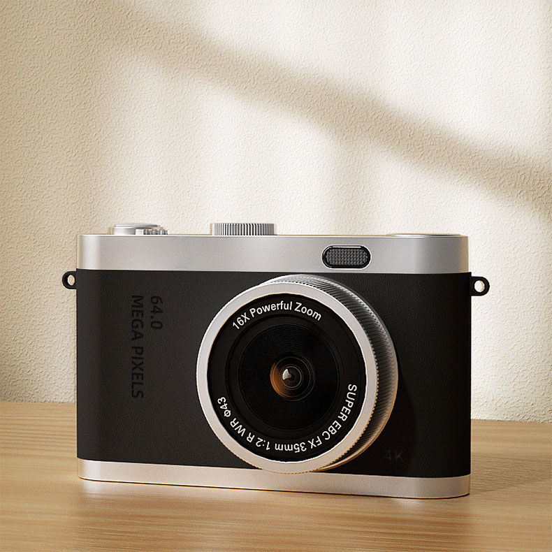 High Pixel Dual Camera CCD Digital Camera Campus Student Entry Selfie Portable Mini Travel Card Camera