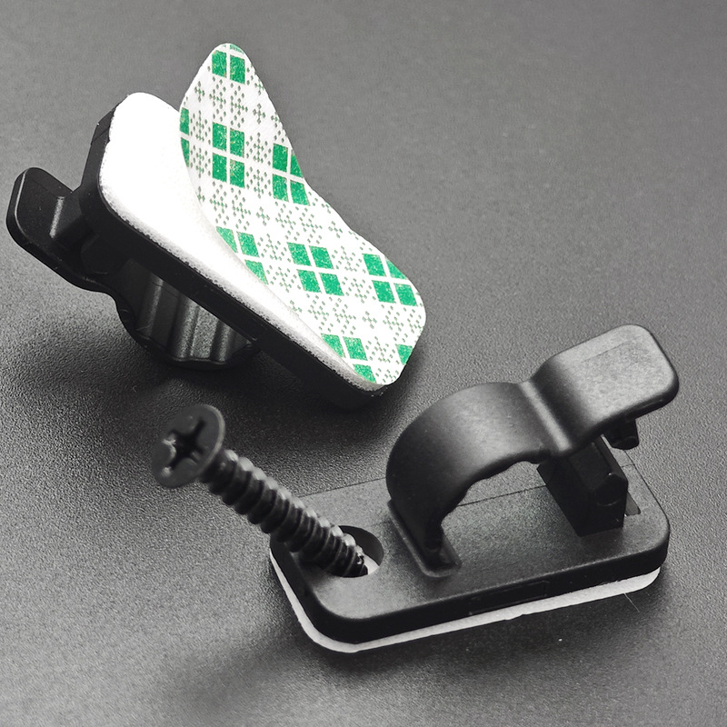 Hole Fixing Clip Wire Fixing Clip Self-Adhesive Cable Clip Desktop Cable Management Wire Organizer