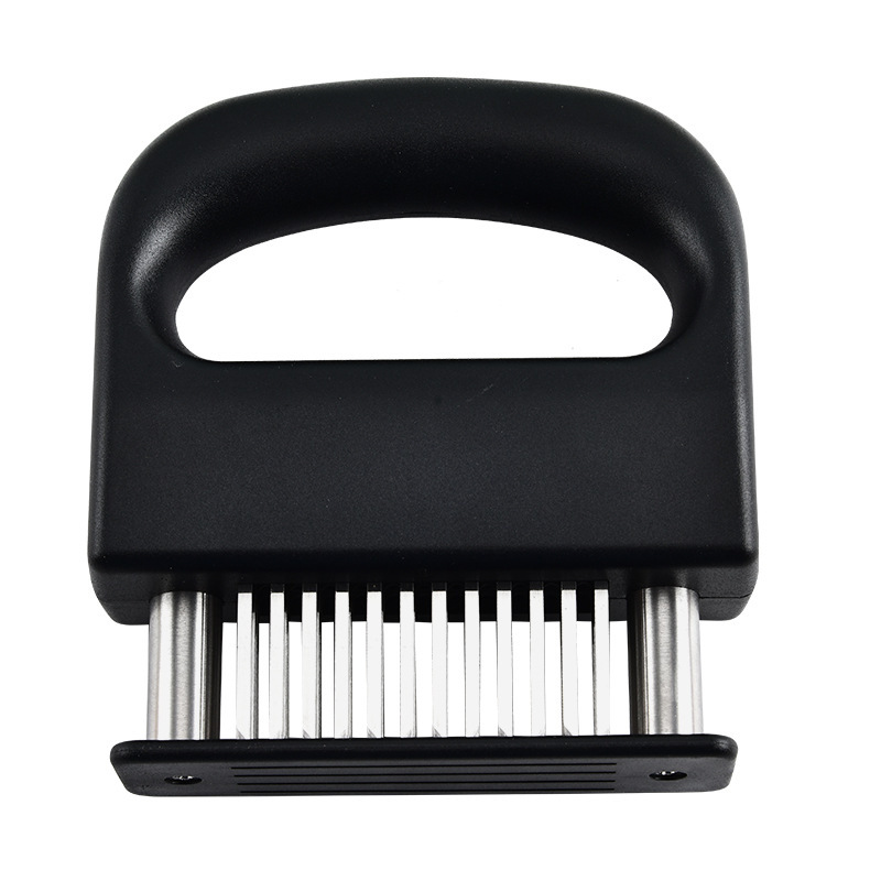 Household Stainless Steel Meat Tenderizer 48 Teeth Meat Tenderizing Needle Steak Tendon Breaker Beef Pounder BBQ Meat Tenderizer