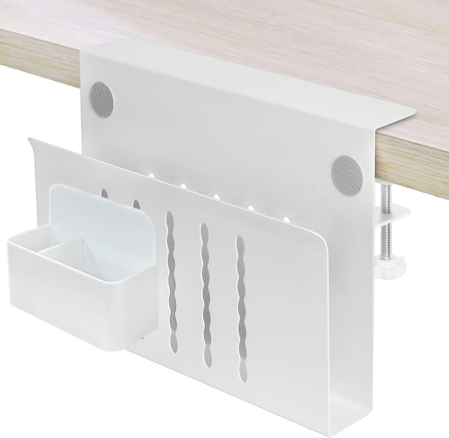 Multifunctional vertical laptop cooling stand, desktop mobile phone tablet universal storage stand