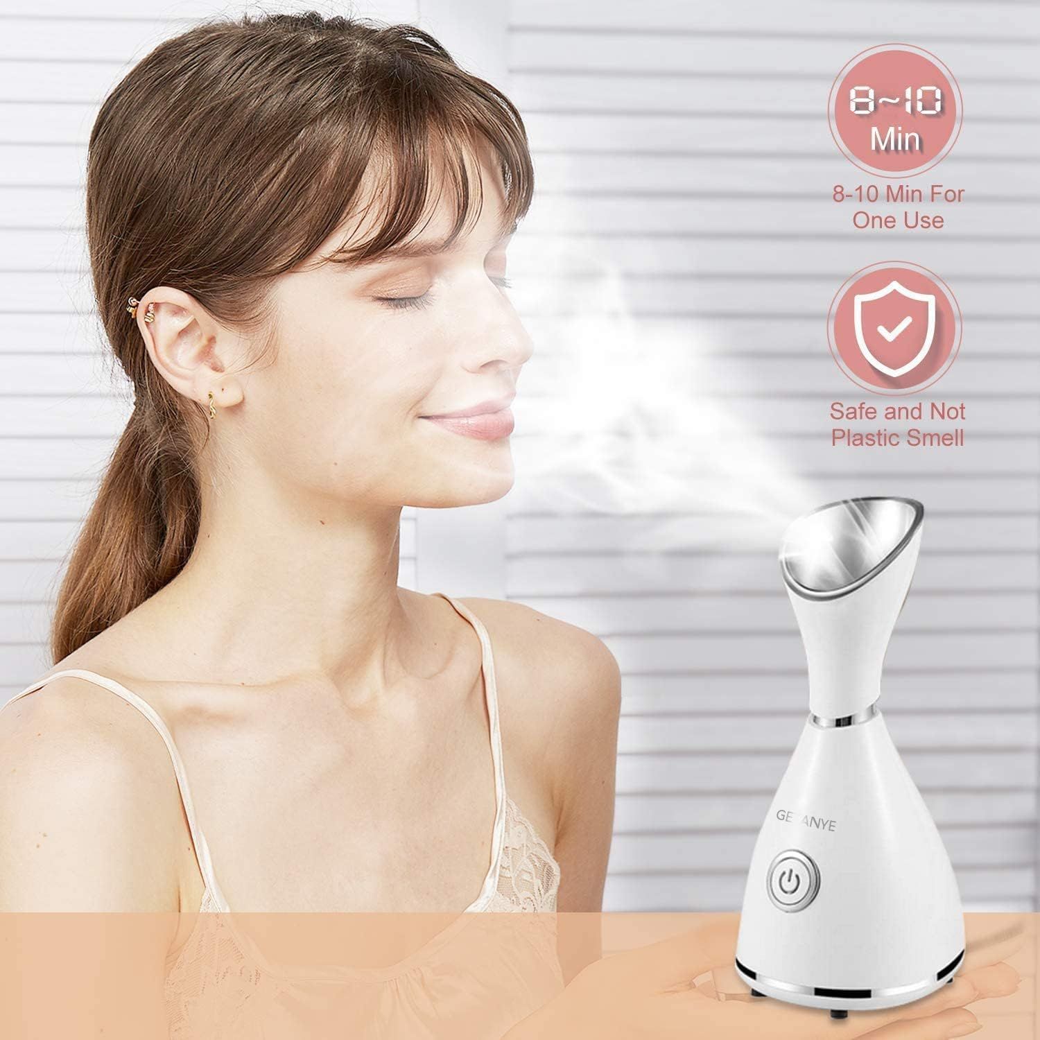 Facial steamer hot spray moisturizing spray beauty instrument for home use