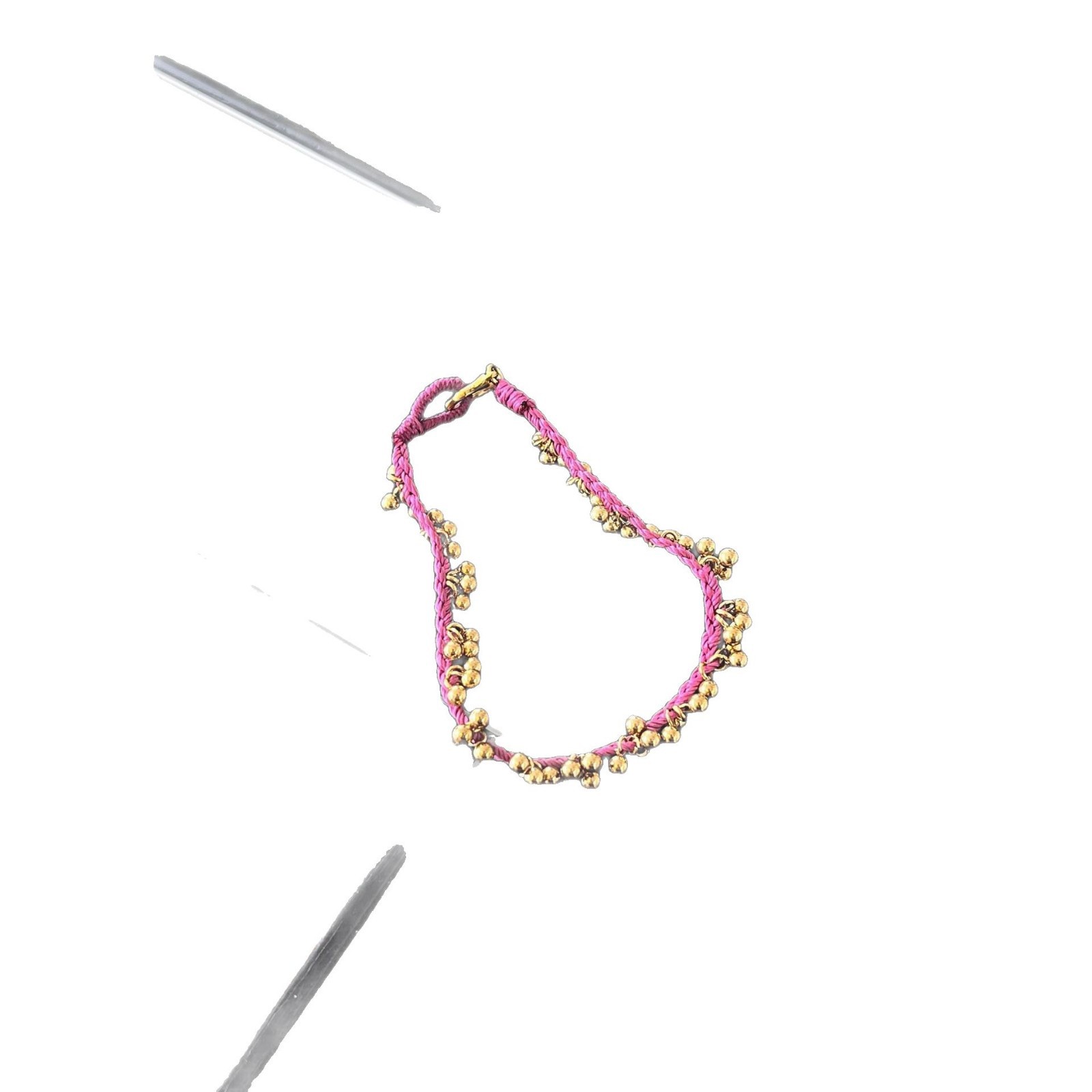 301 South France Workshop Vacation Beach One Day Dried Rose Color Metal Color Stable Hand Weaving m8-11