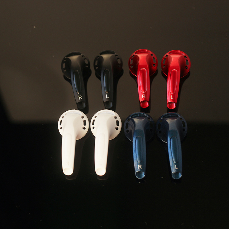 Colorful MX500 Flat Headphone Shell DIY Headphone Shell Back Shell Without Front Cover Plastic Headphone Shell