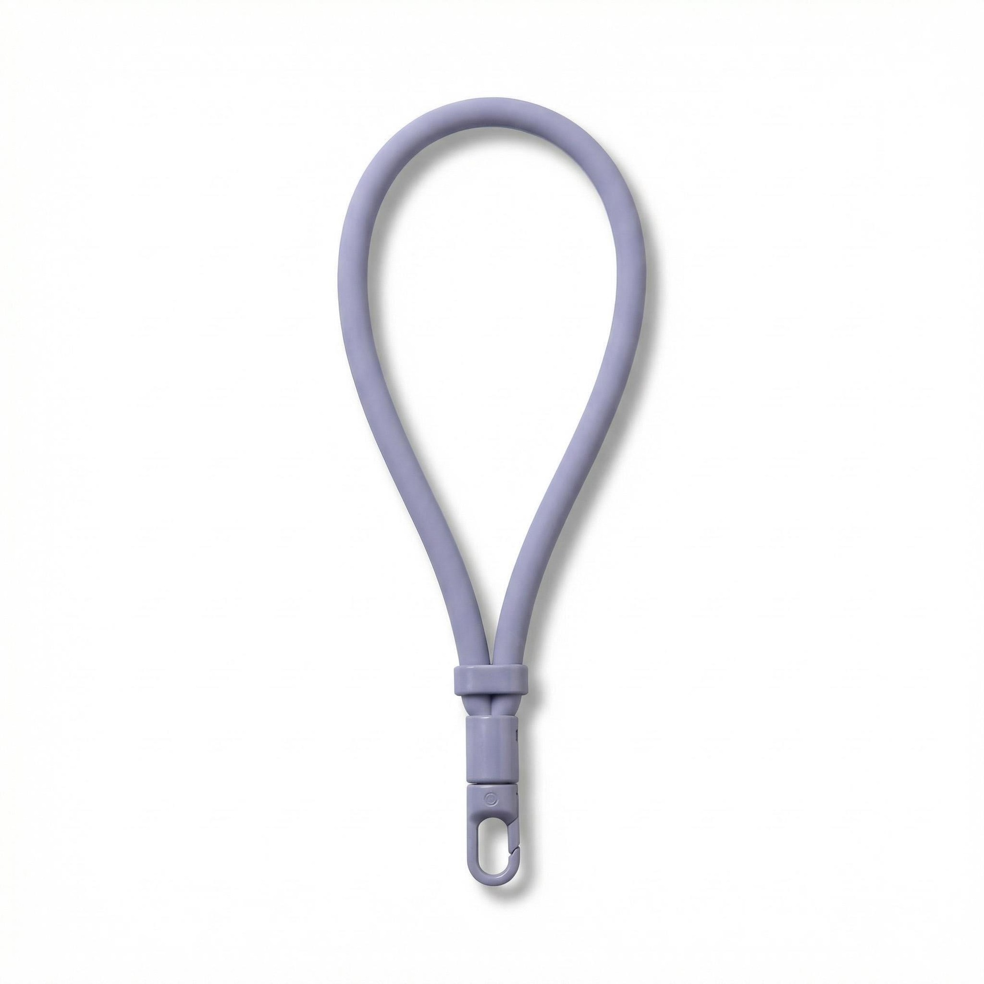 Phone Lanyard Adjustable Hanging Chain Keychain Camera Silicone Anti-Loss Wrist Strap Water Cup Bag Solid Color Wrist Rope