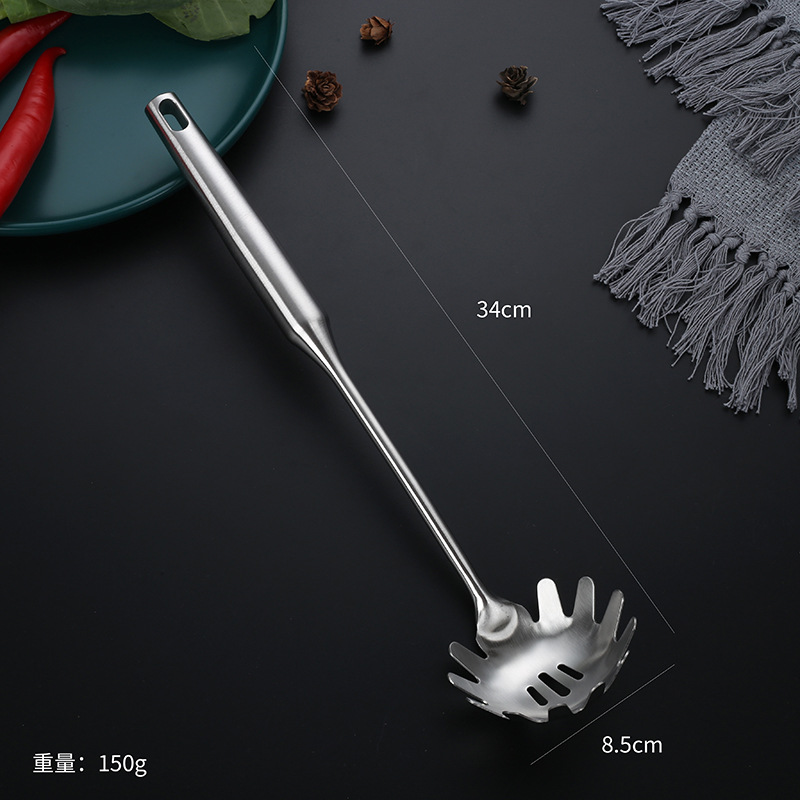 Stainless steel noodle strainer pasta claw noodle strainer slotted spoon pasta strainer noodle strainer egg white separator