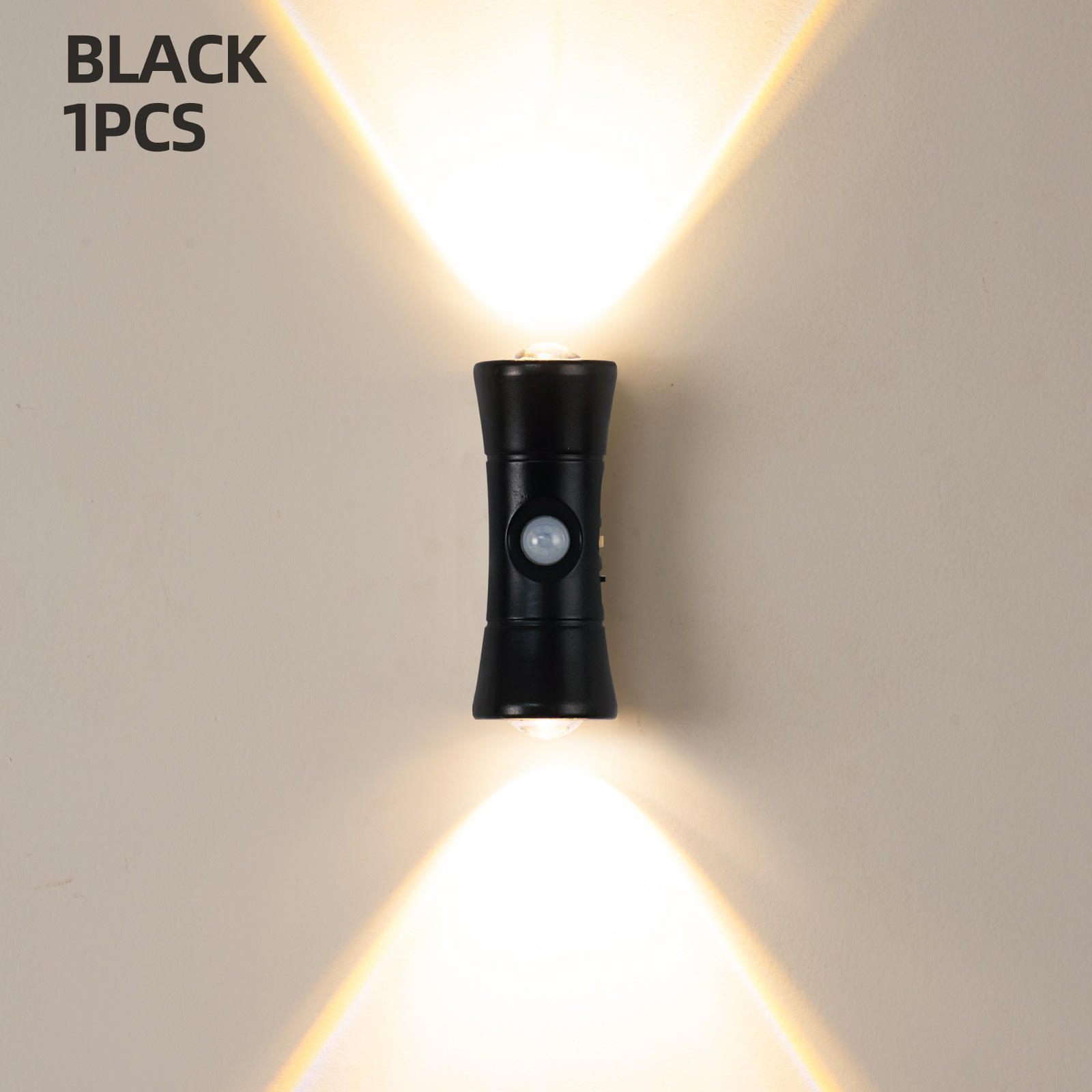 LED No Drilling No Wiring Magnetic Human Body Induction Wall Light Charging Bedroom Bedside Atmosphere Night Light