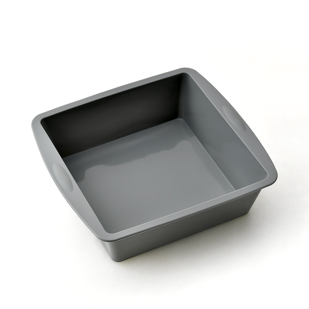 High Temperature Resistant Baking Supplies Rectangular Baking Pan 18-Piece Set Cake Baking Toast Mold Chiffon Cake Mold
