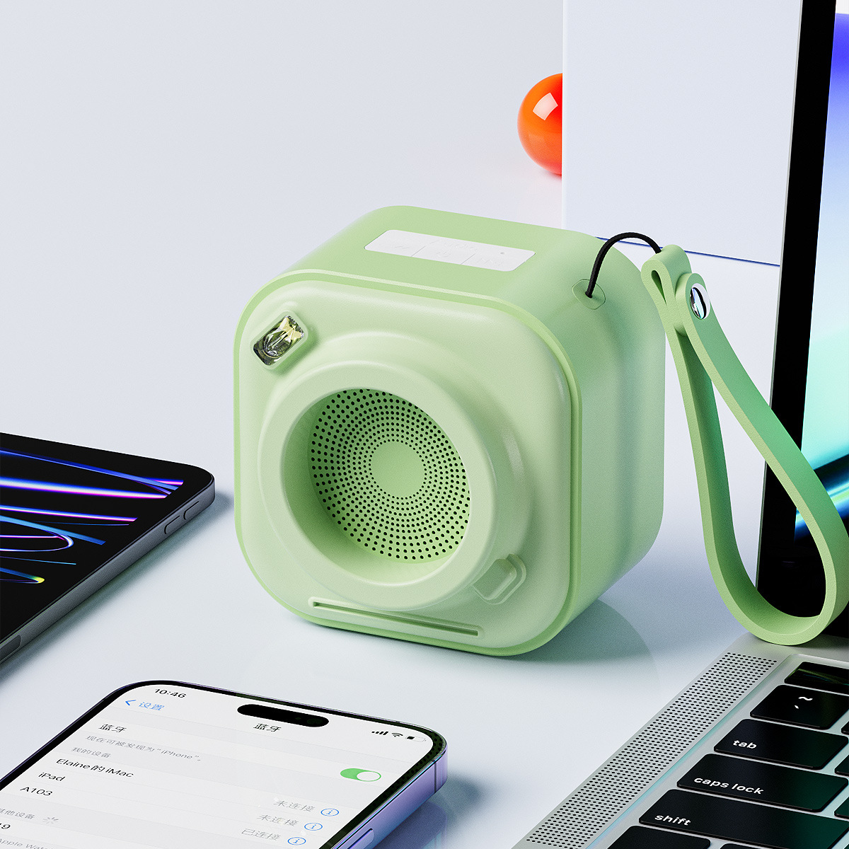 EWA/A132 Bluetooth 5.0 speaker card outdoor portable waterproof heavy bass mobile phone speaker