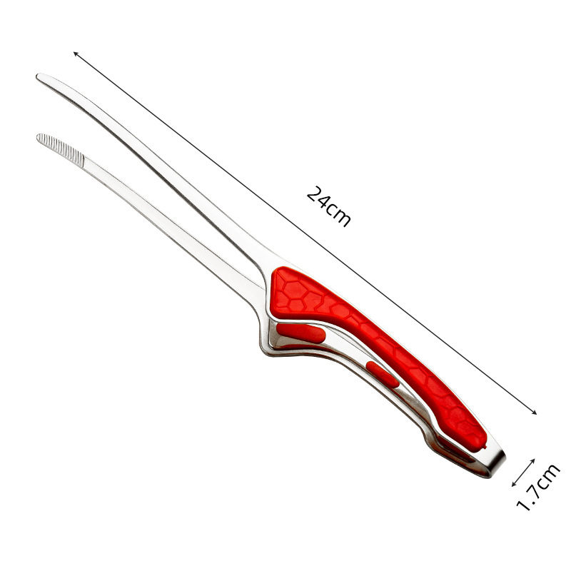 430 stainless steel barbecue clip, anti-scald, anti-slip, bright food clip, steak clip, buffet clip