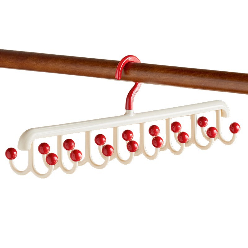 Patent Multifunctional Hanger Hook 360 Degree Rotating Clothes Hook Scarf Sling Underwear Storage Hook 16 Hooks