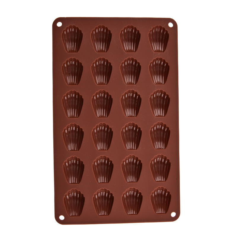 Home DIY 24-hole mini high temperature resistant silicone chocolate mold baking cake biscuit mold