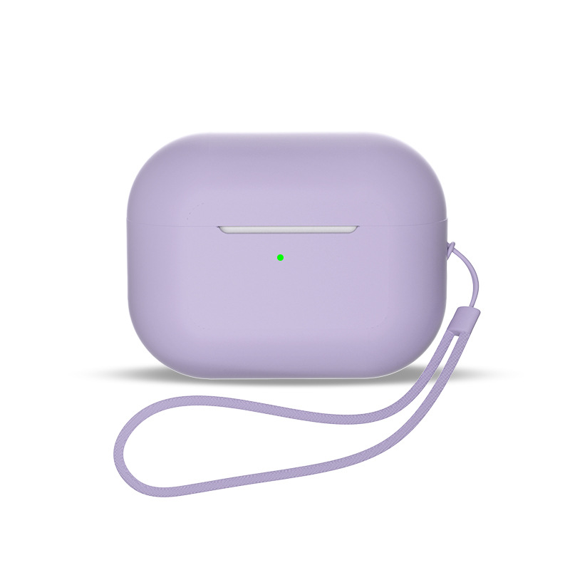 Suitable for Apple Headphone Case AirPods Pro 2 Headphone Shell Wireless Bluetooth Headphone Protective Cover Silicone Protective Cover