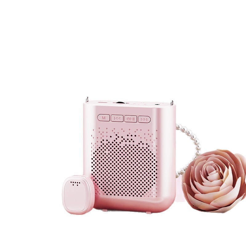 H7 Wireless Clip Microphone Little Bee Amplifier Teacher Teaching Microphone Amplifier Speaker