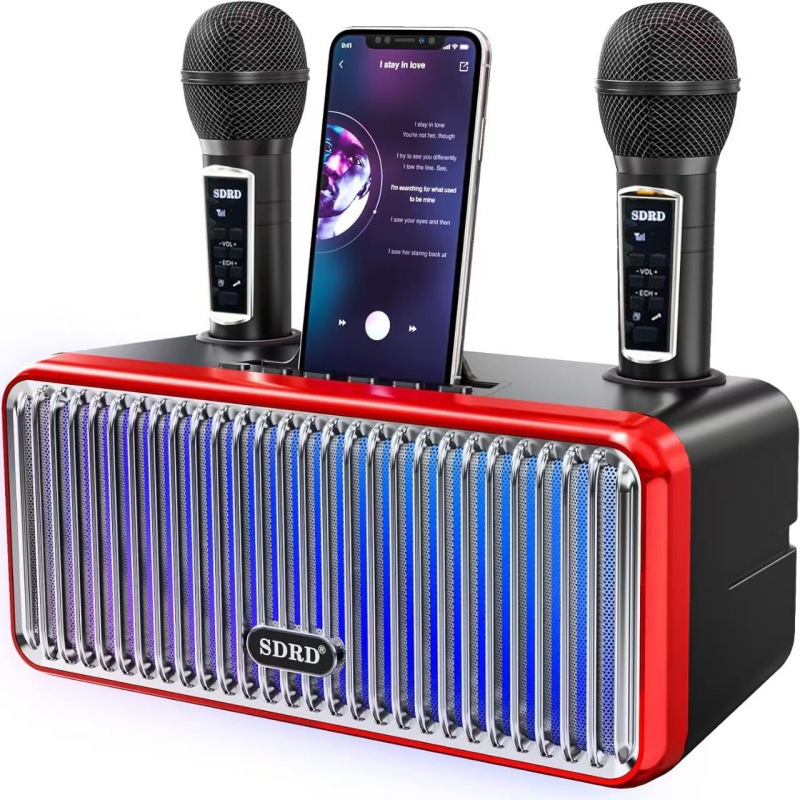 SD319PRO Home TV KTV Bluetooth Speaker Microphone All-in-One Children's Microphone Speaker Outdoor Karaoke Machine