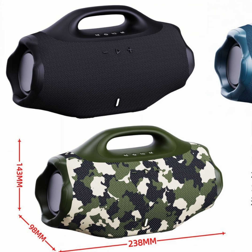 15W Mini Little War God 4th Gen Wireless Bluetooth Speaker Outdoor Portable Boombox 4 with Radio