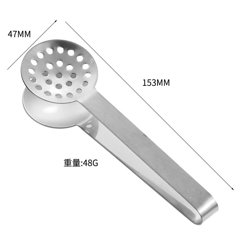 Stainless steel tea clip stainless steel lemon slice clip tea leaf clip multifunctional tea clip