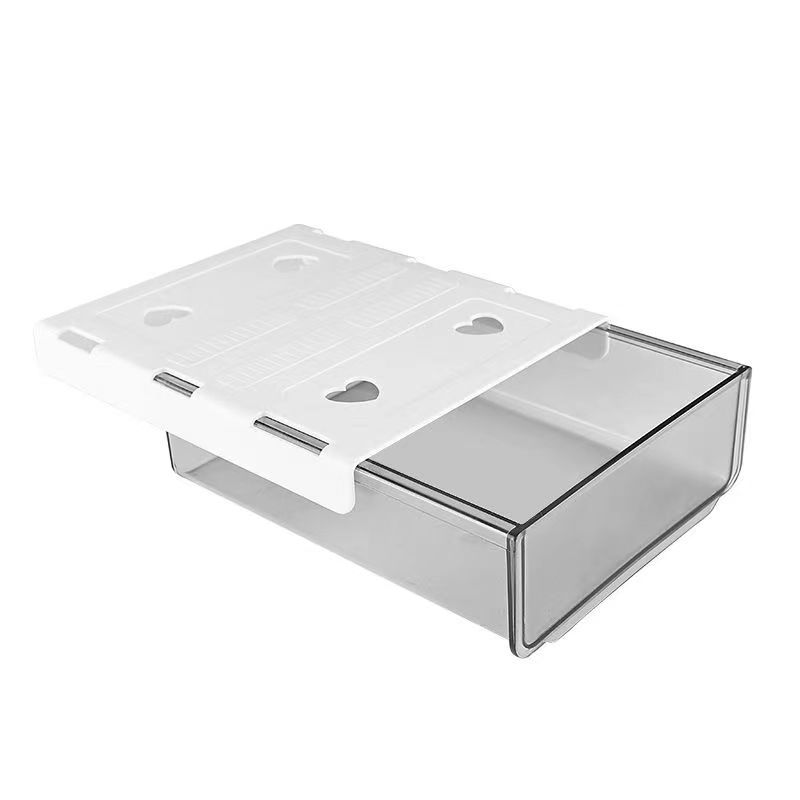 Drawer storage box under desk desktop office workstation desk invisible hidden stationery drawer organizer