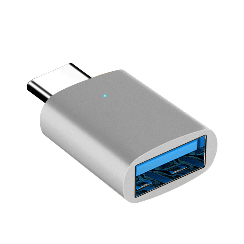 Metal Type-C to USB3.0 Adapter Phone OTG Tablet U Disk Converter Port Notebook Expansion Converter