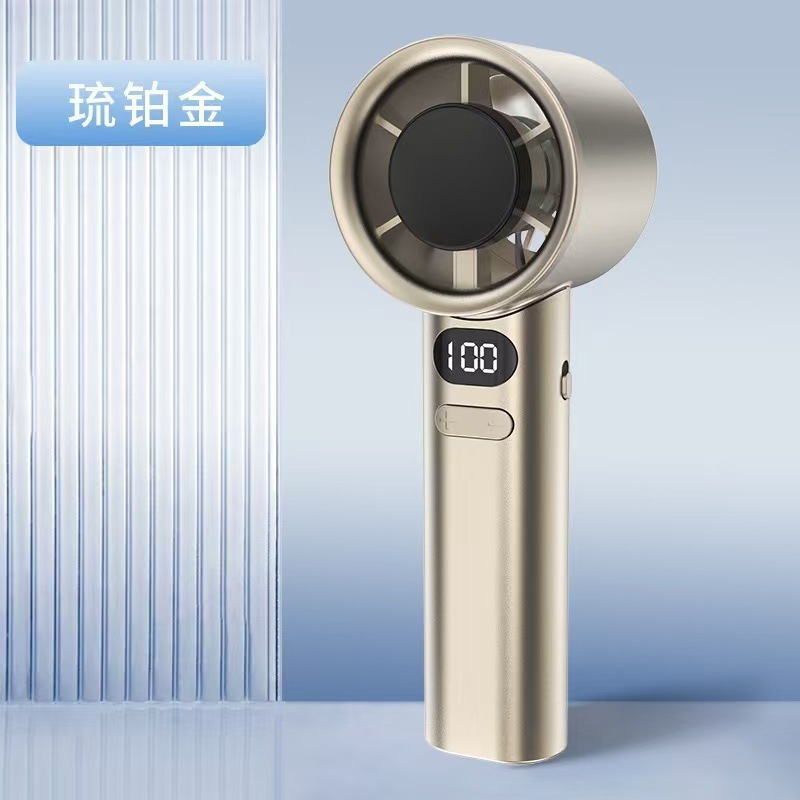 M11 Mini Small Fan 120 Gear High Speed Handheld Stepless Speed Change Small Fan USB Turbo Handheld Violent Fan
