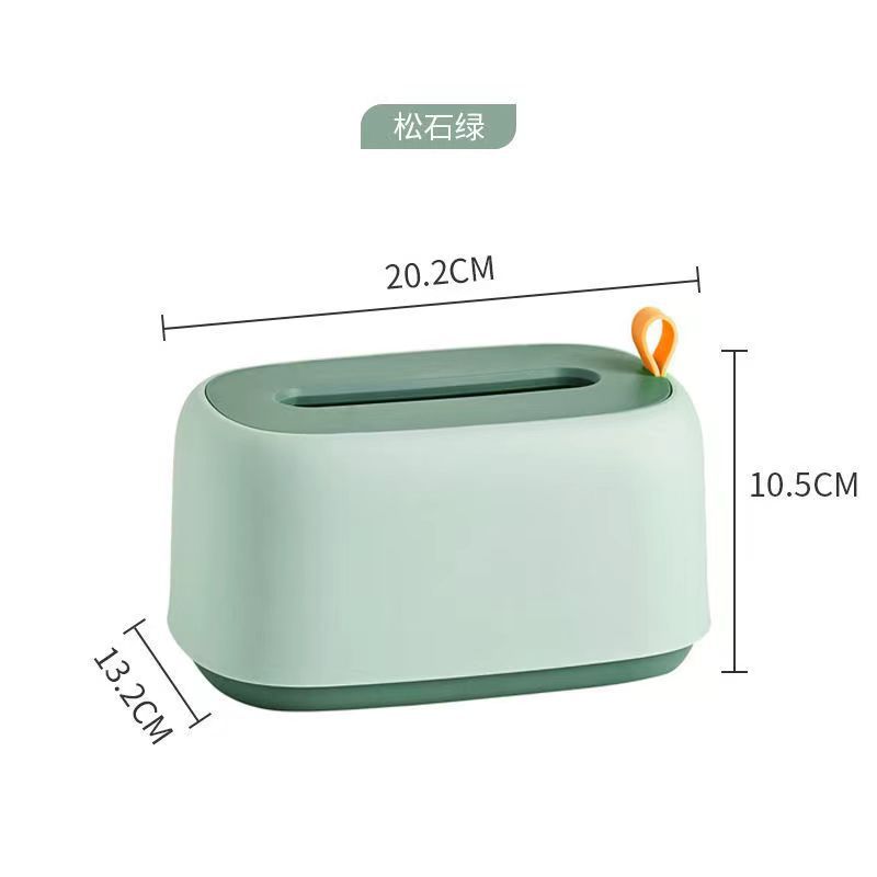 Wall-mounted bathroom tissue paper towel box spring tissue box household living room kitchen