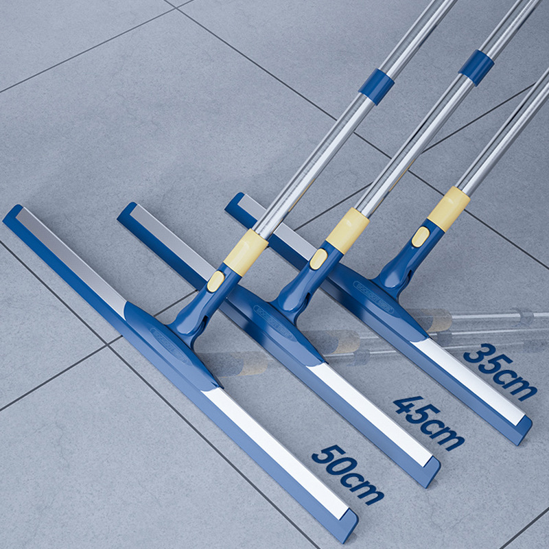Baojiajie Floor Scraper Squeegee Silicone Magic Broom Home Bathroom Floor Water Removal Bathroom Floor Scraper