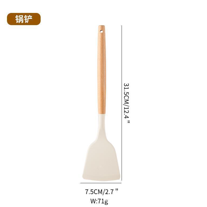 硅胶厨具白色（锅铲）