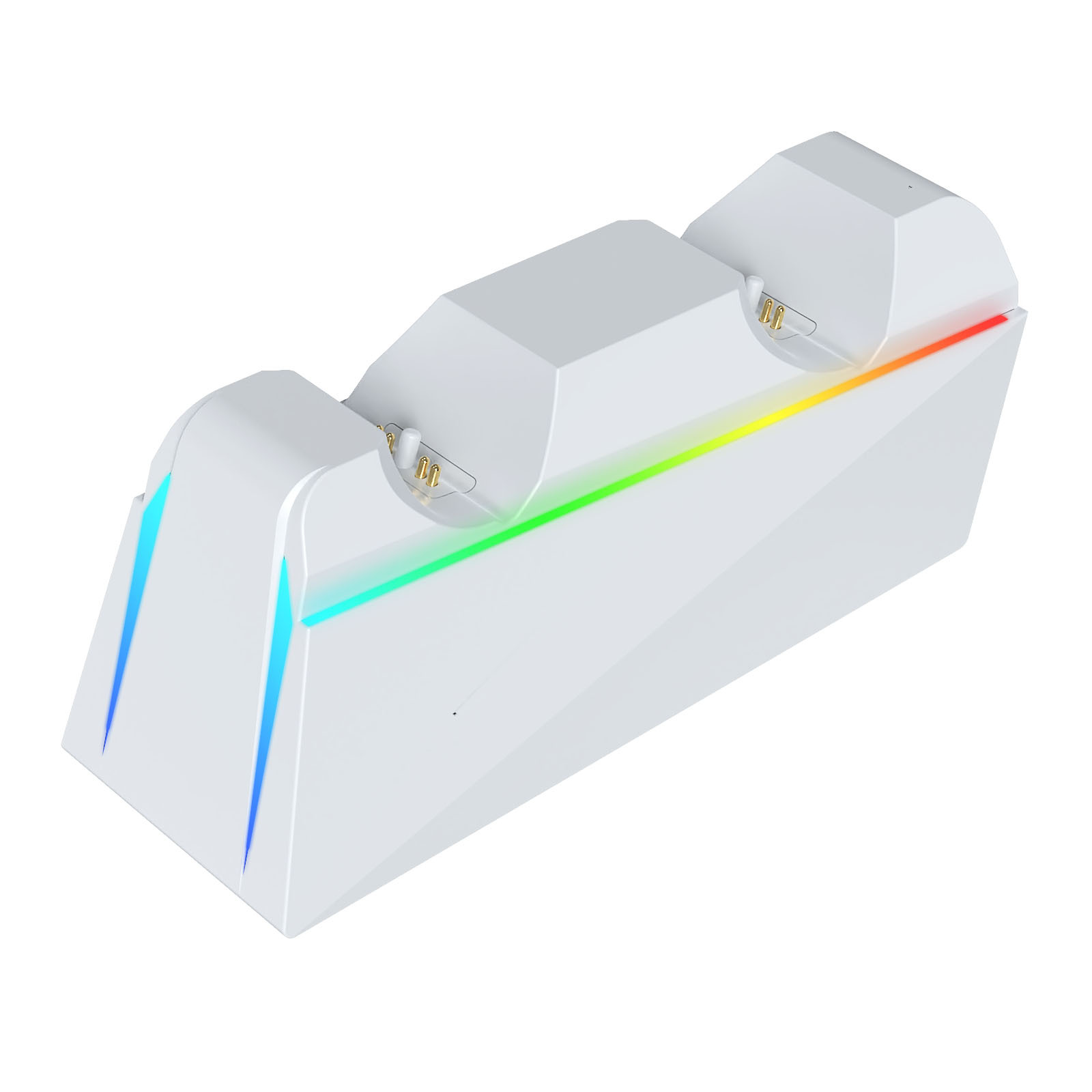 ps5 wireless controller charging dock charging set controller contact fast charging with RGB lighting market