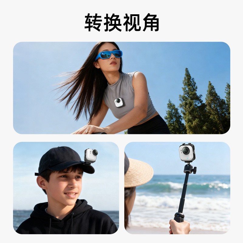 Multi-Functional Data Transmission Charging Dock for Insta360 GO Ultra Camera Portable Charging Base
