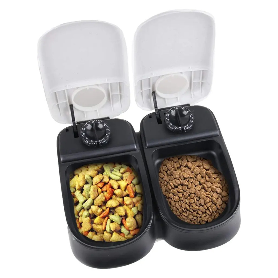 Pet Bowl Pet Supplies Smart Timed Cat Feeder Timed Quantitative Feeding Utensil Pet Automatic Feeder