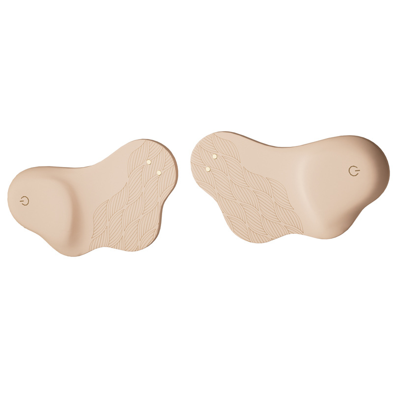 Eye Care Device: Mini Eye Contour Massager and Serum Infuser with Red Light Therapy—Silicone Eye Patches for Home Use